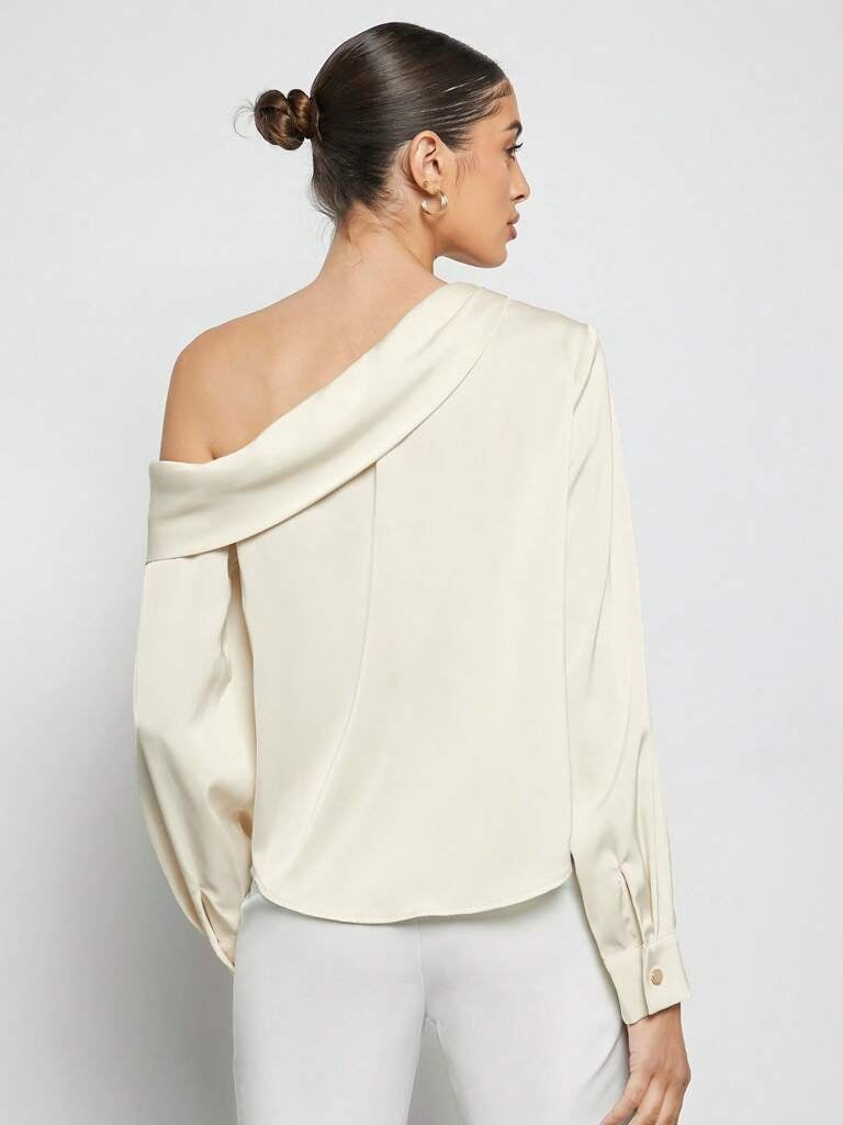 Blusa Feminina Damasco Manga Longa Praga