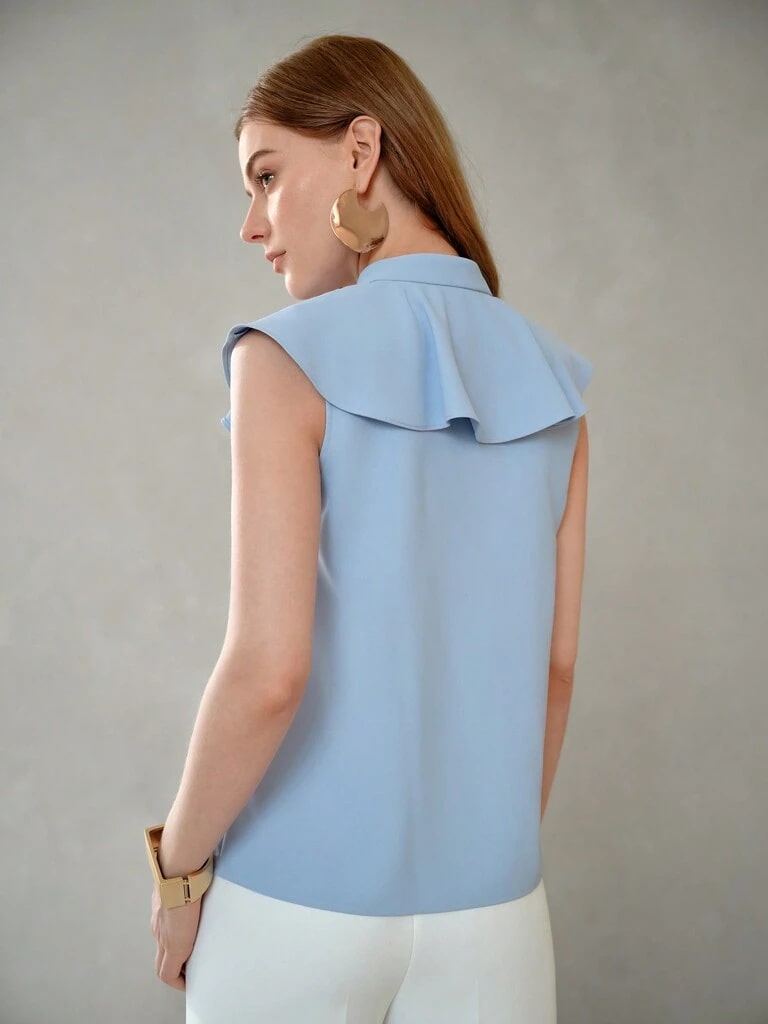 Blusa Feminina Gola Alta Parma