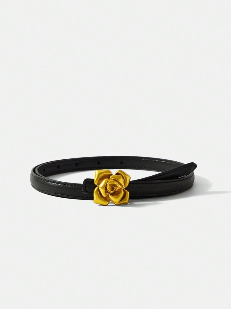 Cinto Feminino Preto Alessandria
