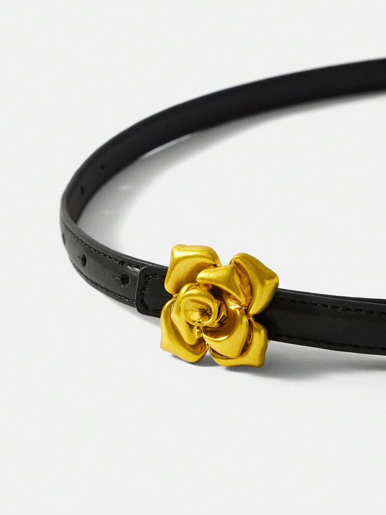 Cinto Feminino Preto Alessandria