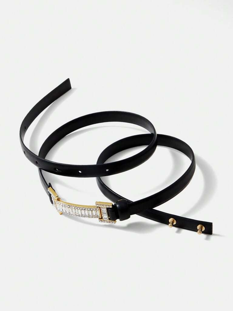 Cinto Feminino Preto L'Aquila