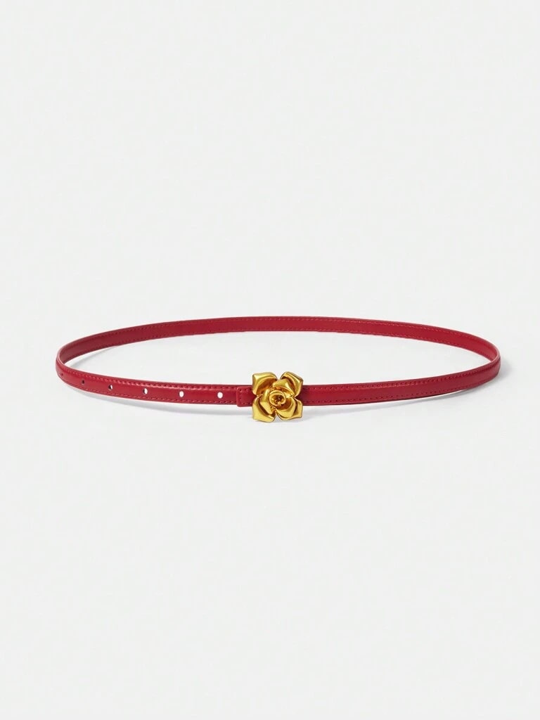 Cinto Feminino Vermelho Alessandria