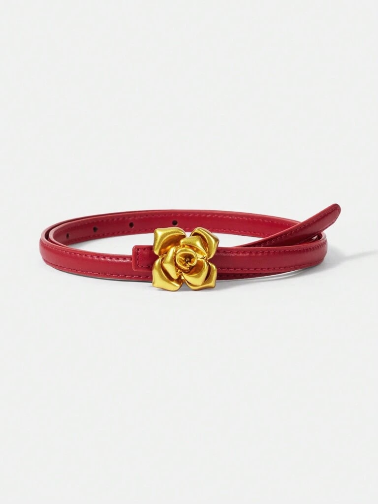 Cinto Feminino Vermelho Alessandria
