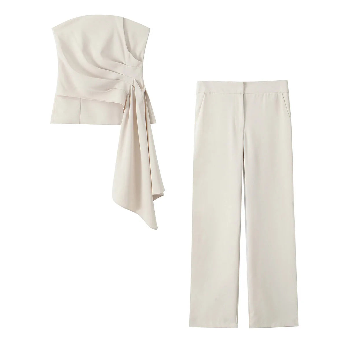 Conjunto Feminino 2 Peças Cintura Alta Gracielle