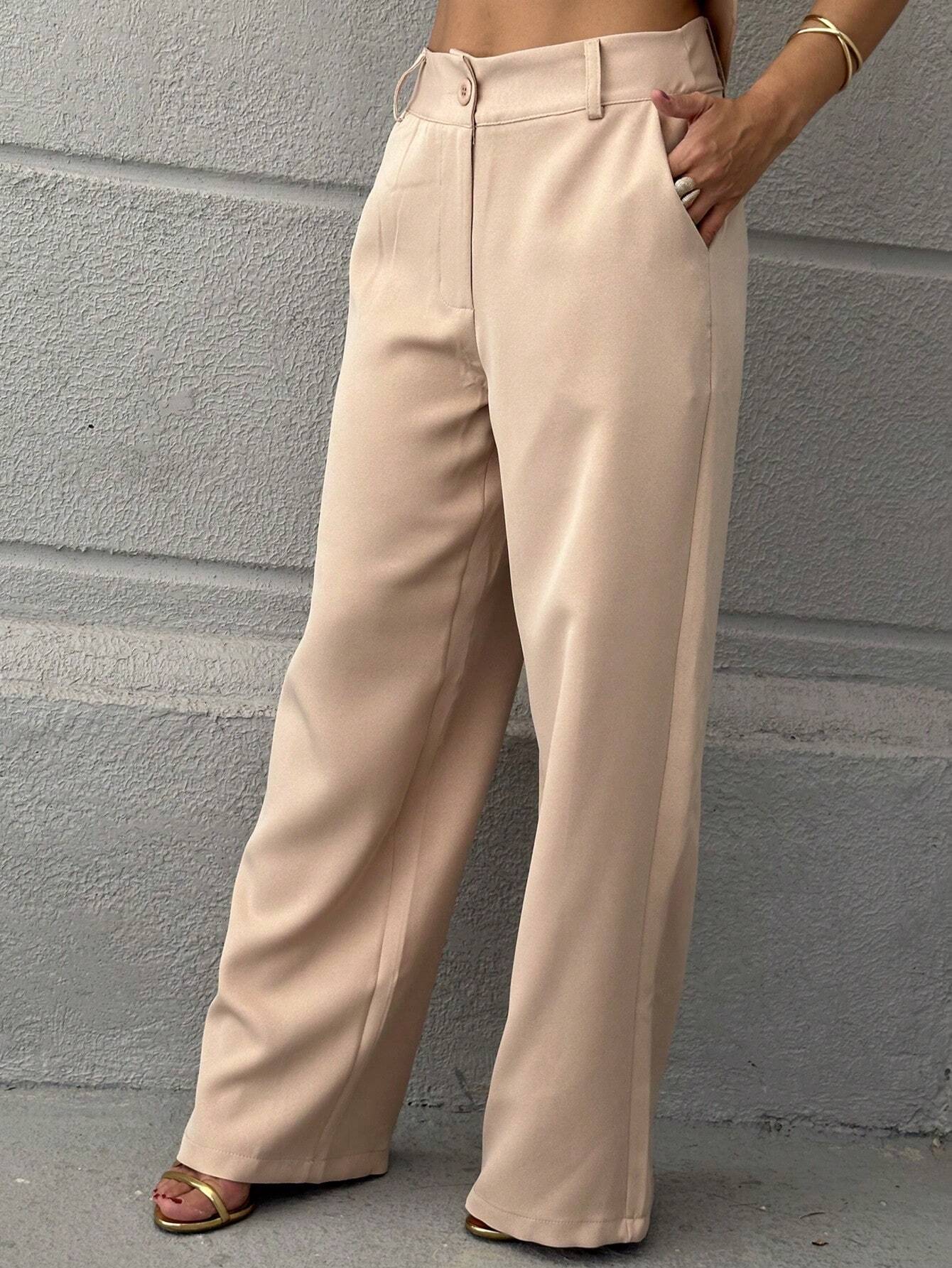 Conjunto Feminino Alfaiataria Bege
