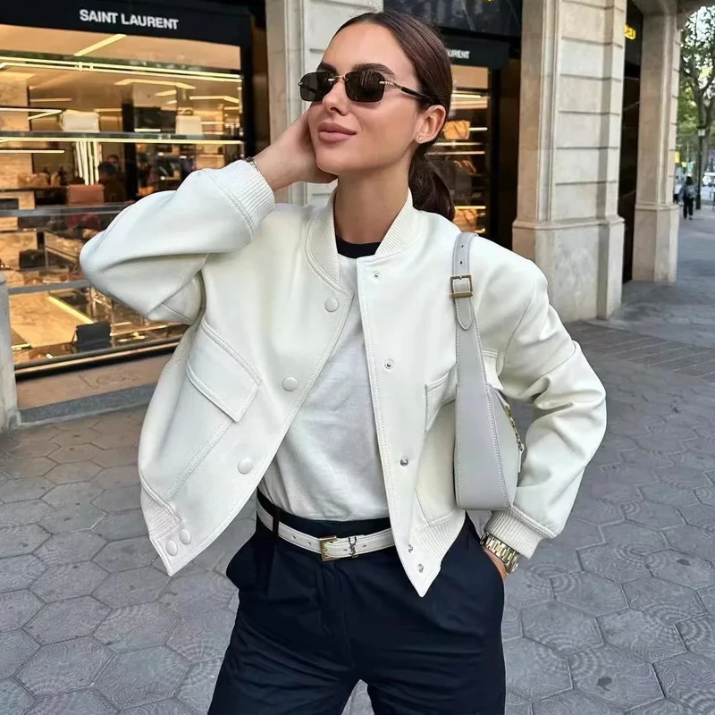 Jaqueta Feminina Bomber Modelo Bianca