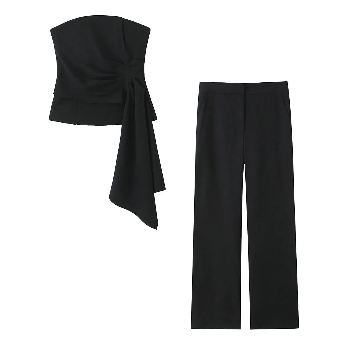 Conjunto Feminino 2 Peças Cintura Alta Gracielle