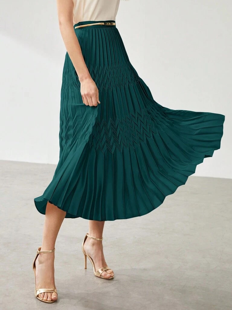 Saia Midi Verde Jesi