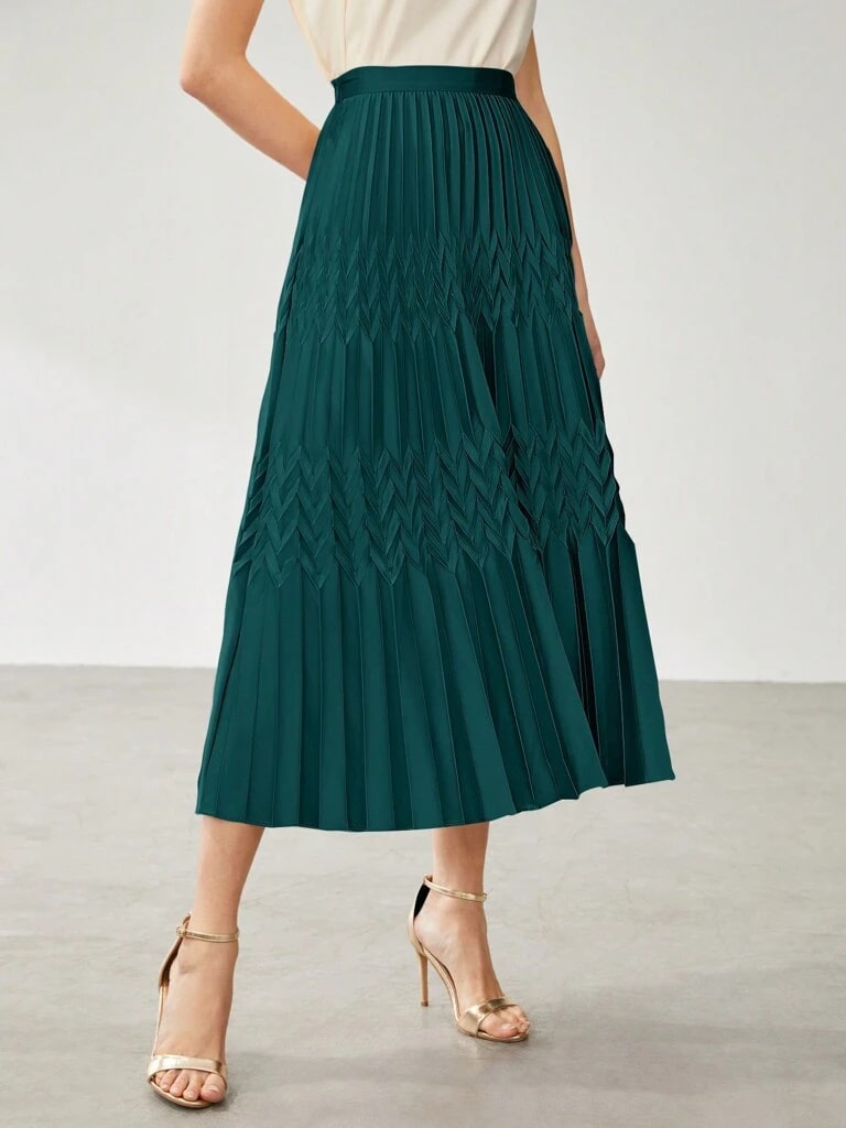 Saia Midi Verde Jesi