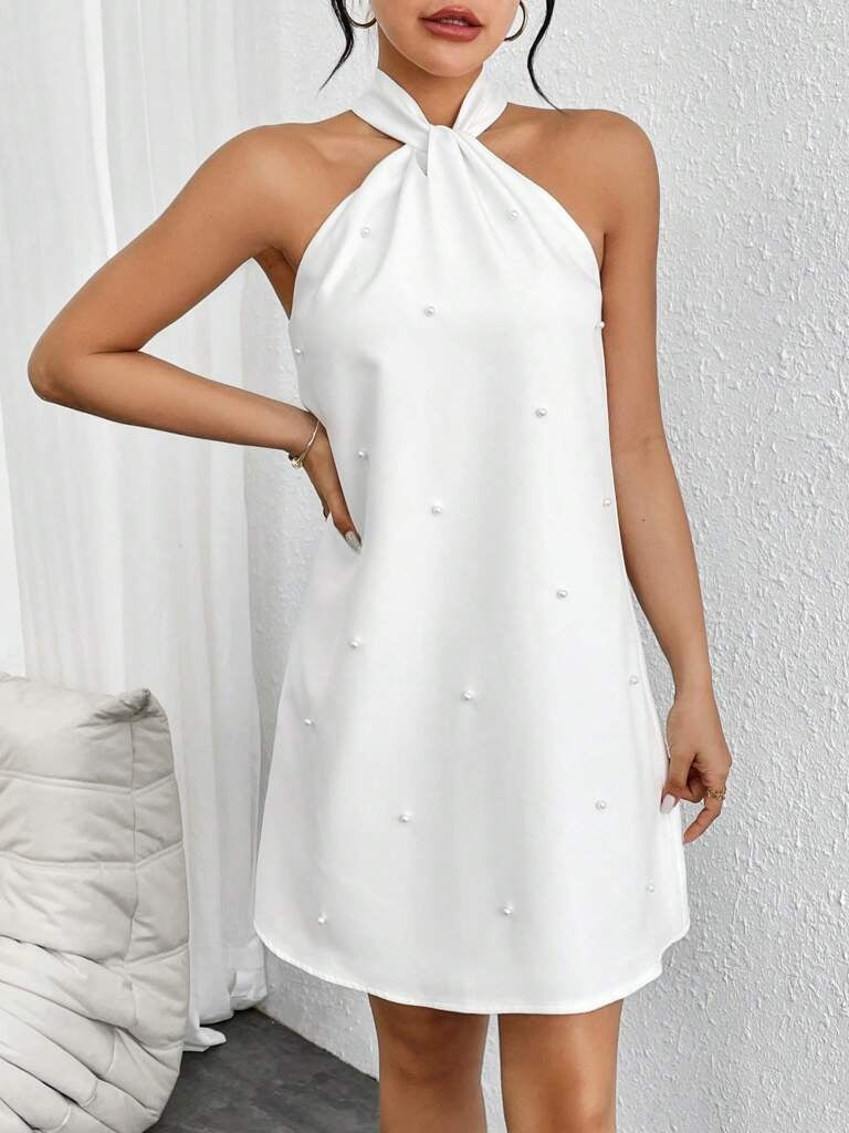 Vestido Branco Curto Manuela