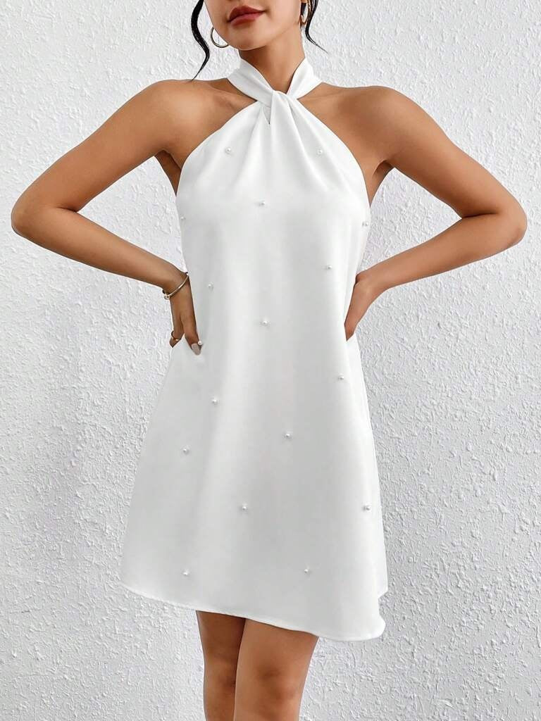 Vestido Branco Curto Manuela