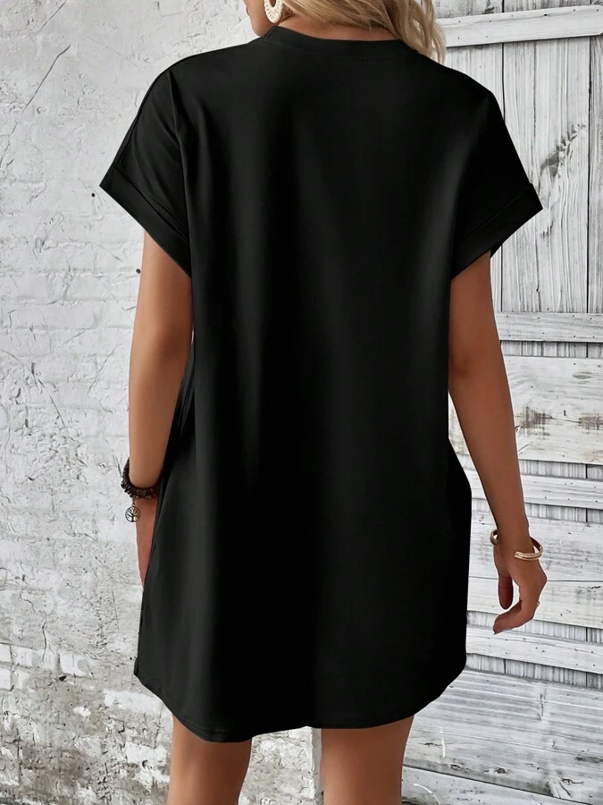 Vestido Feminino Curto Modelo Casual Ane