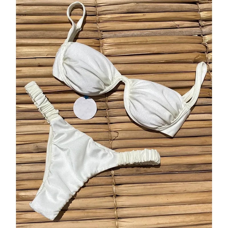 Biquíni Branco Júlia
