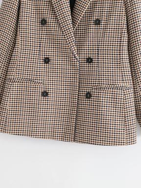 Blazer Feminino Xadrez