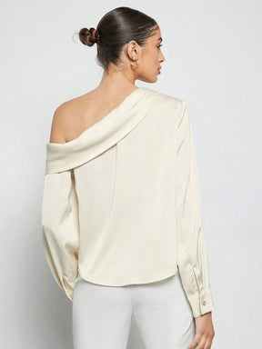 Blusa Feminina Damasco Manga Longa Praga