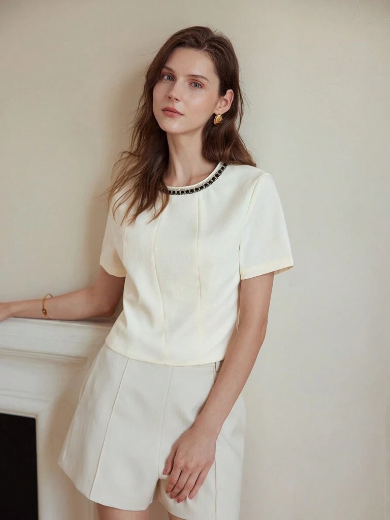 Blusa Feminina Damasco Udine
