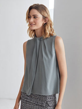 Blusa Feminina Social Cinza Imperia