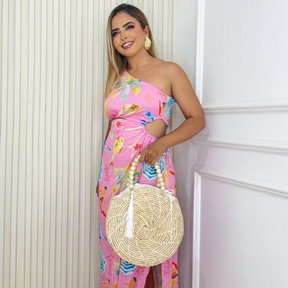 Bolsa de Palha Grande Modelo Charoíta