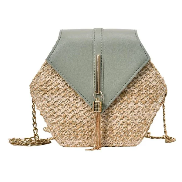 Bolsa de Palha Riviera Verde