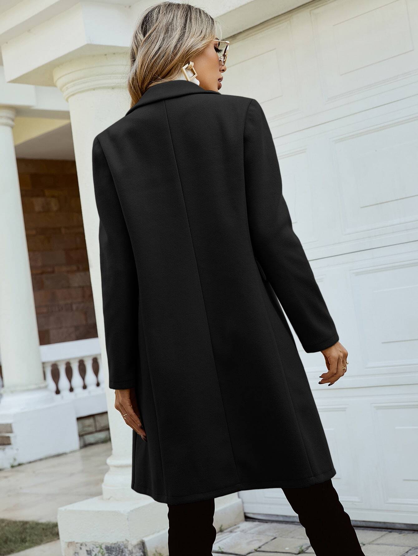 Casaco Feminino Preto Barcelona