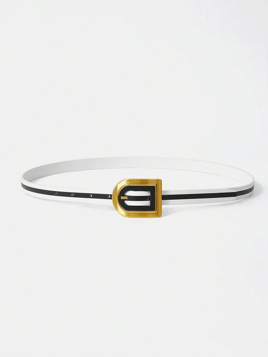 Cinto Feminino de Couro Genuíno Siena