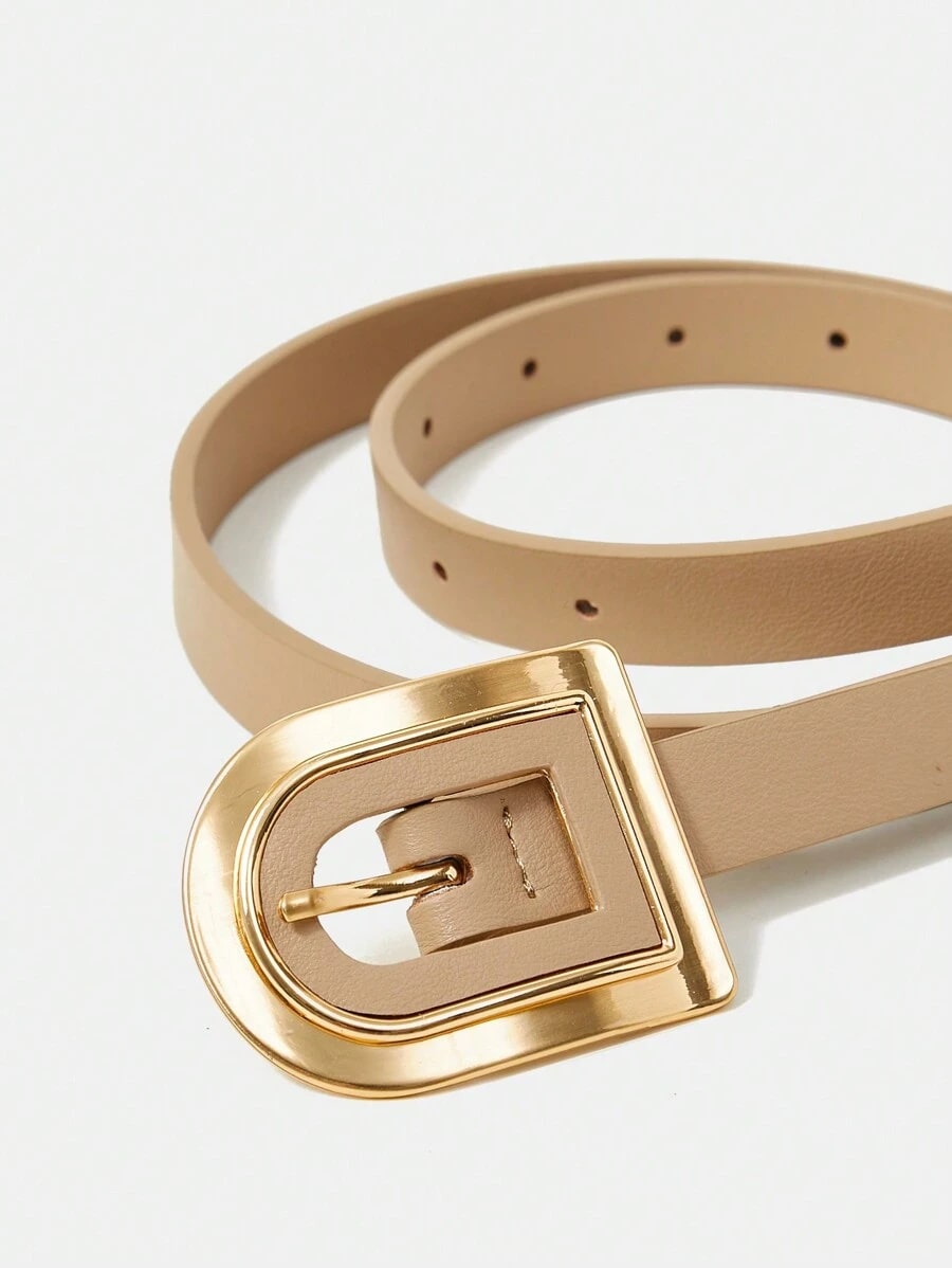 Cinto Feminino de Couro Genuíno Siena