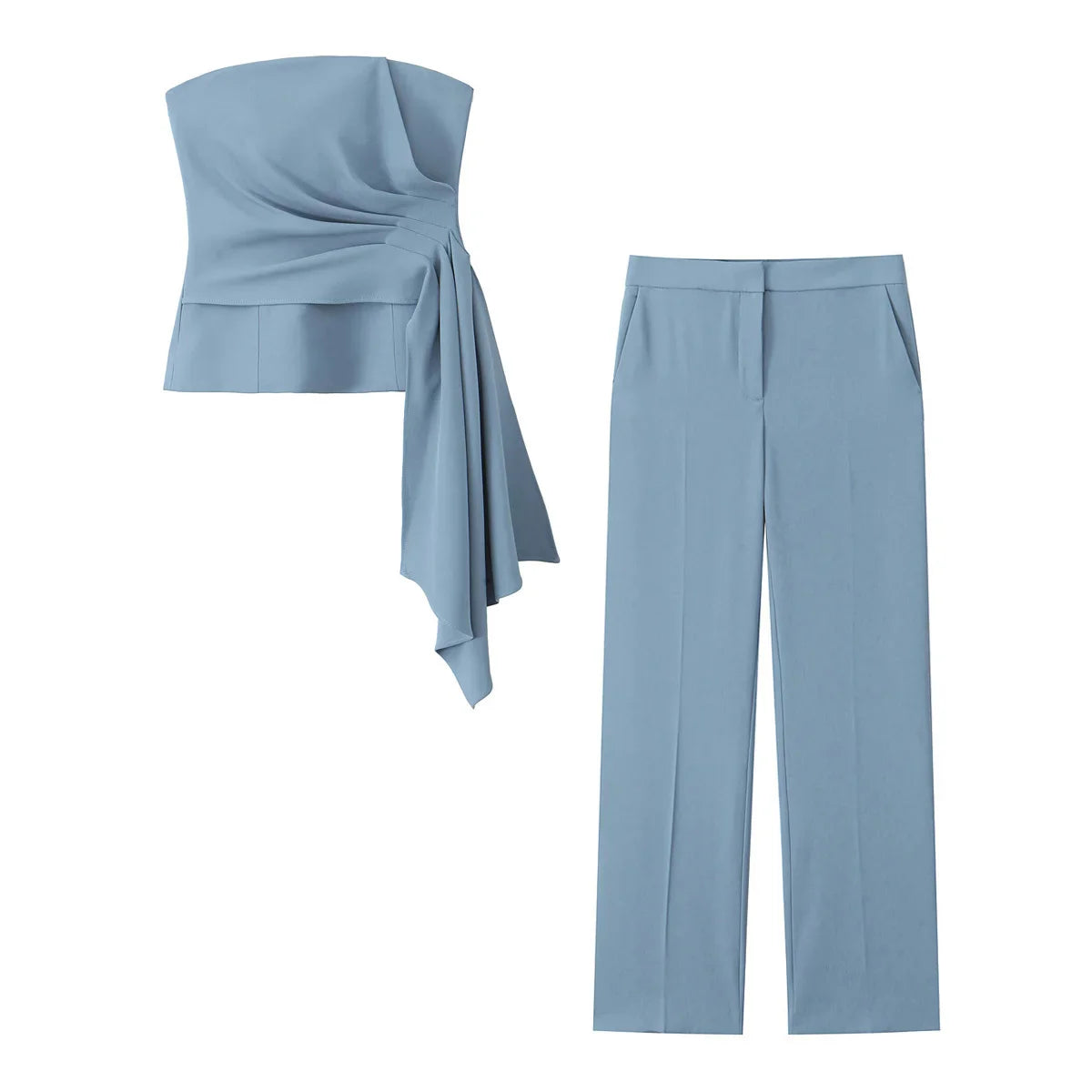 Conjunto Feminino 2 Peças Cintura Alta Gracielle