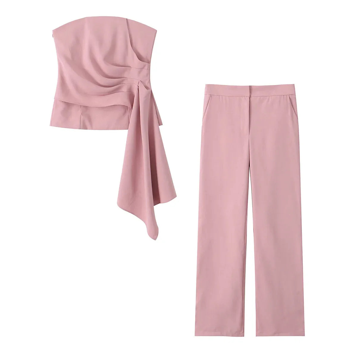 Conjunto Feminino 2 Peças Cintura Alta Gracielle