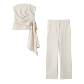 Conjunto Feminino 2 Peças Cintura Alta Gracielle