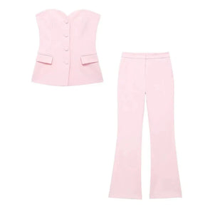 Conjunto Feminino Alfaiataria 2 Peças Encosta Serena