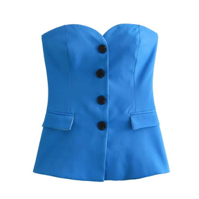 Conjunto Feminino Alfaiataria 2 Peças Encosta Serena