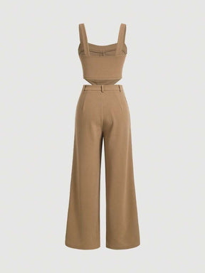 Conjunto Feminino Alfaiataria Bege Krabi