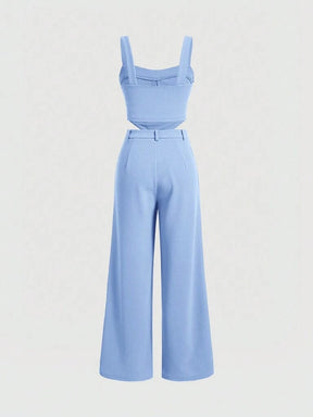 Conjunto Feminino Azul Bebê Krabi
