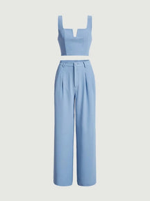 Conjunto Feminino Azul Bebê Sintra