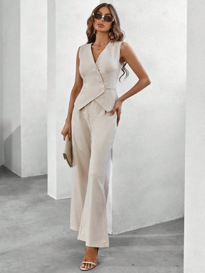 Conjunto Feminino Bege Madri