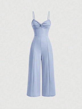 Macacão Feminino Longo Azul Forlì