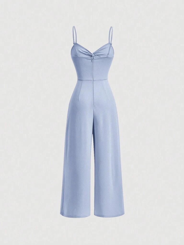 Macacão Feminino Longo Azul Forlì