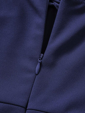 Macacão Feminino Longo Azul Marinho Forlì