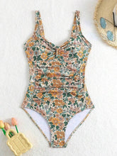Maiô Estampa Floral Amarelo Aurora