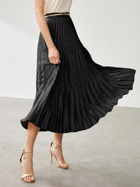 Saia Midi Preto Jesi