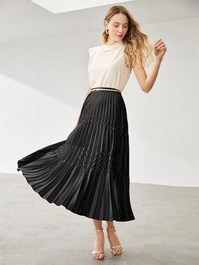 Saia Midi Preto Jesi
