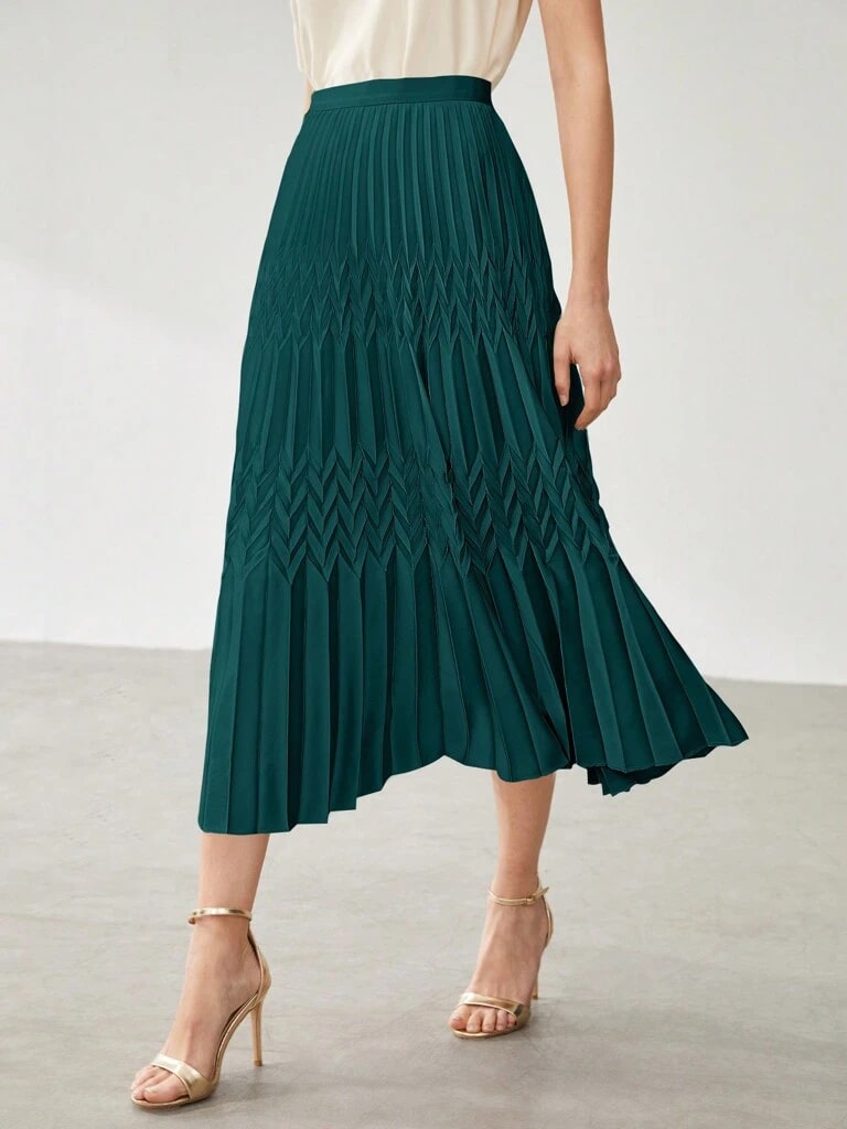 Saia Midi Verde Jesi