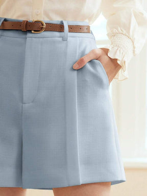 Short Feminino Azul Bebê Biella