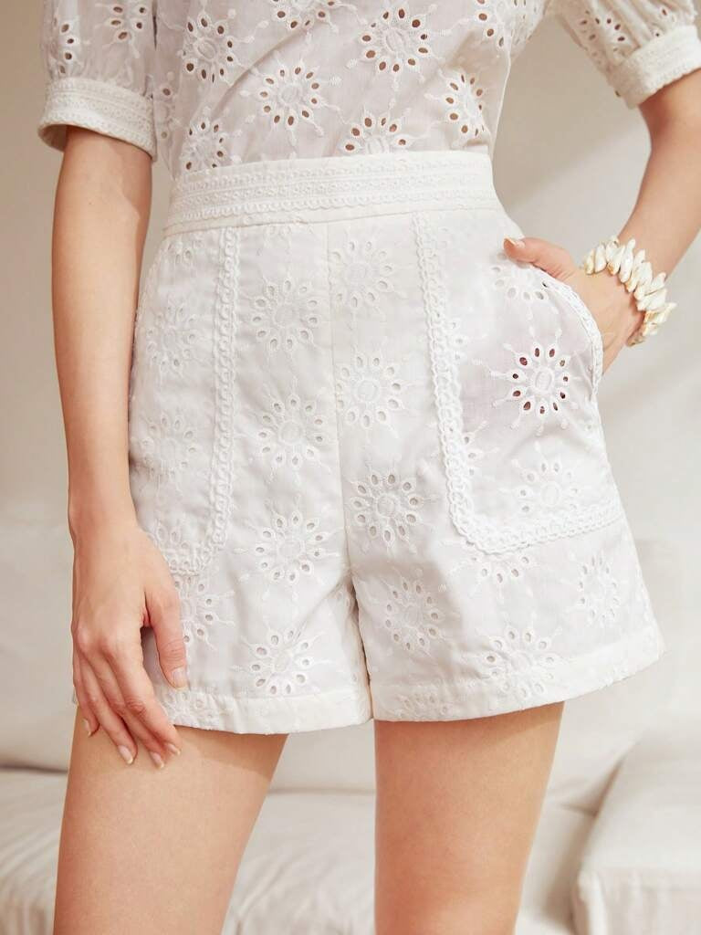 Short Feminino Branco Manduria