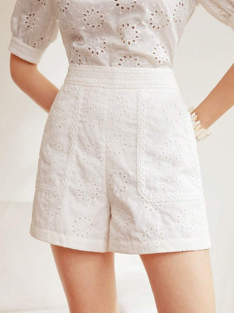 Short Feminino Branco Manduria