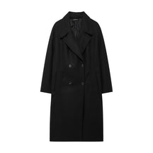 Sobretudo Feminino Duplo Breasted Manga Longa Kamille