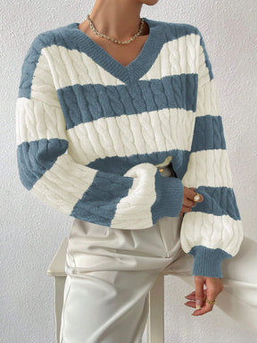 Suéter Feminino Tricot Para Inverno Branco