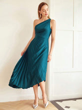 Vestido Arezzo Azul Petróleo