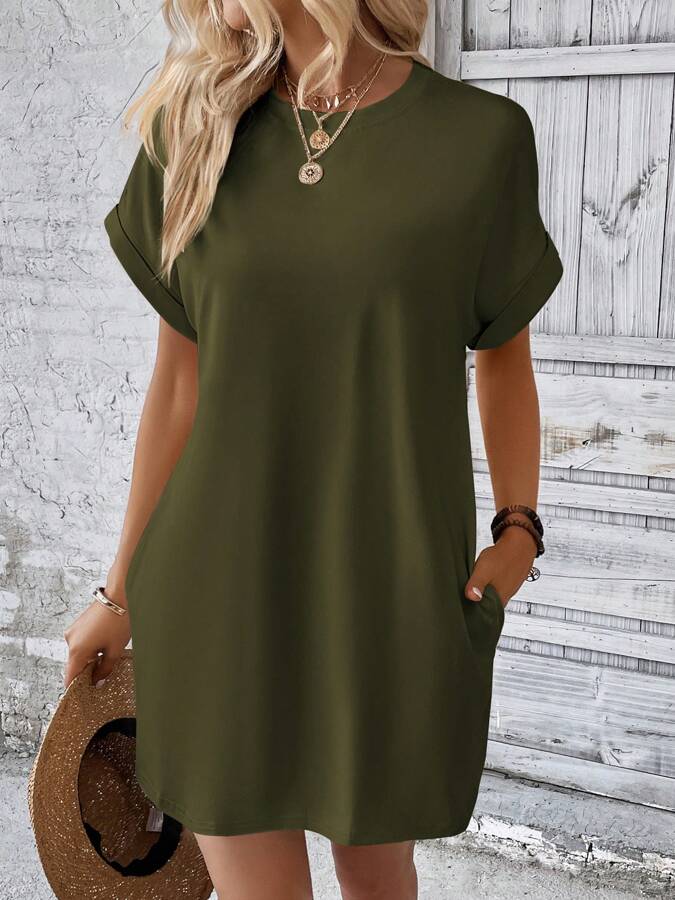 Vestido Feminino Curto Modelo Casual Ane