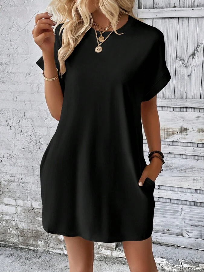Vestido Feminino Curto Modelo Casual Ane